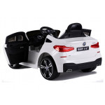 Elektrické autíčko - BMW 6 GT - biele